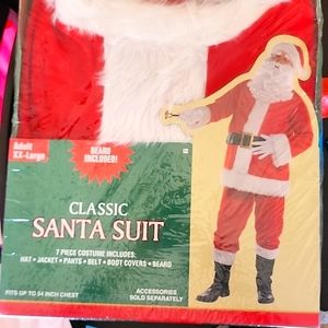 New in box Santa suit